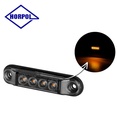 Horpol Feu de position Slim Dark Orange