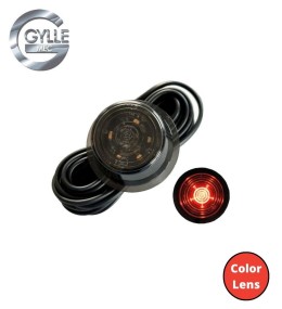Gylle feu de gabarit unité dark - rouge