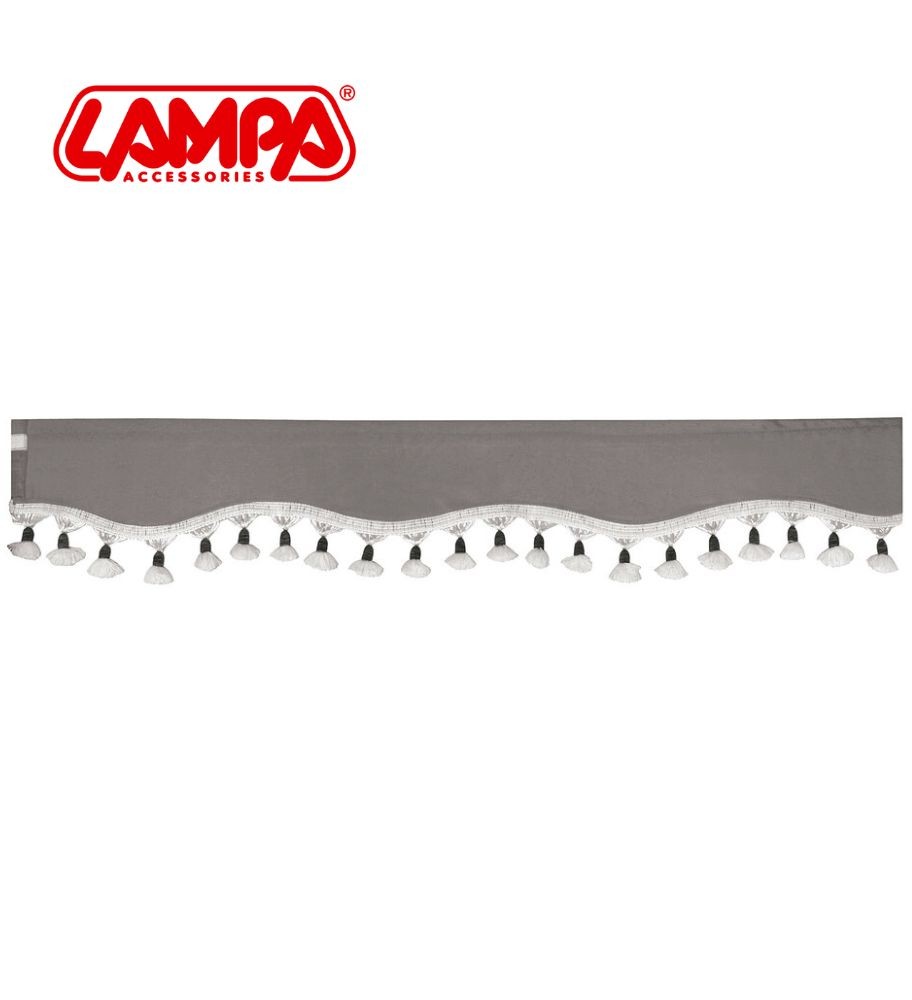 Bande pare soleil Microfibre pour camion gris