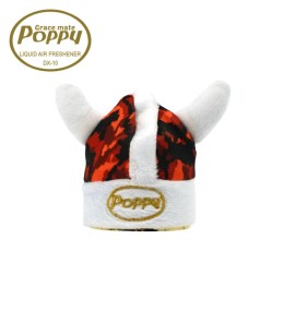 Poppy Bonnet Viking Danois Rouge