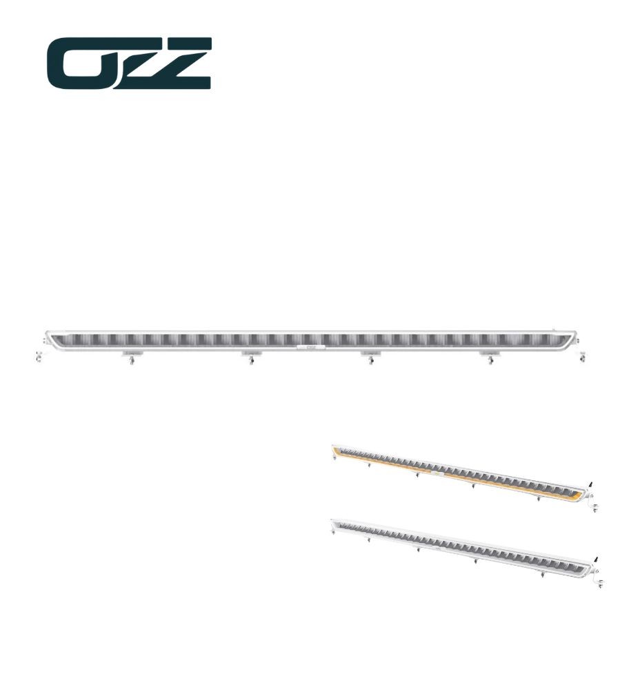 Ozz Rampe Led XB1 P52'' 19 800lm avec feux de position Blanc