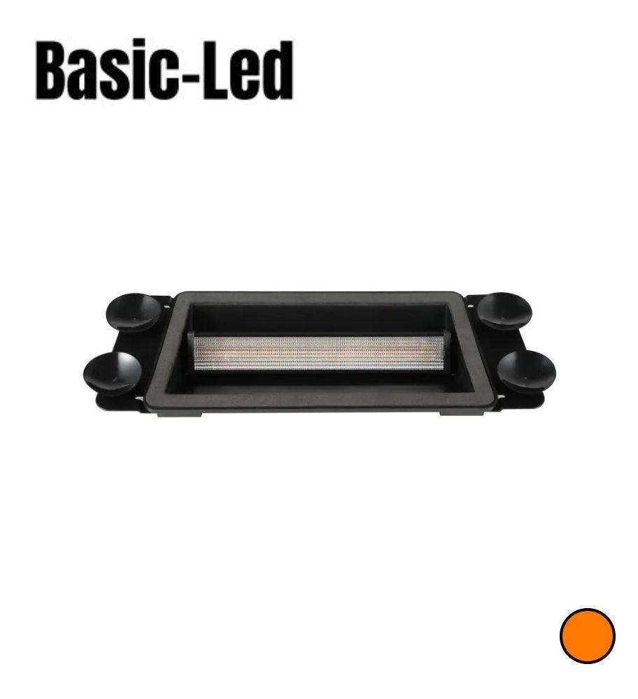 Basic Led Flash Pare Brise orange 12/24v 25cm