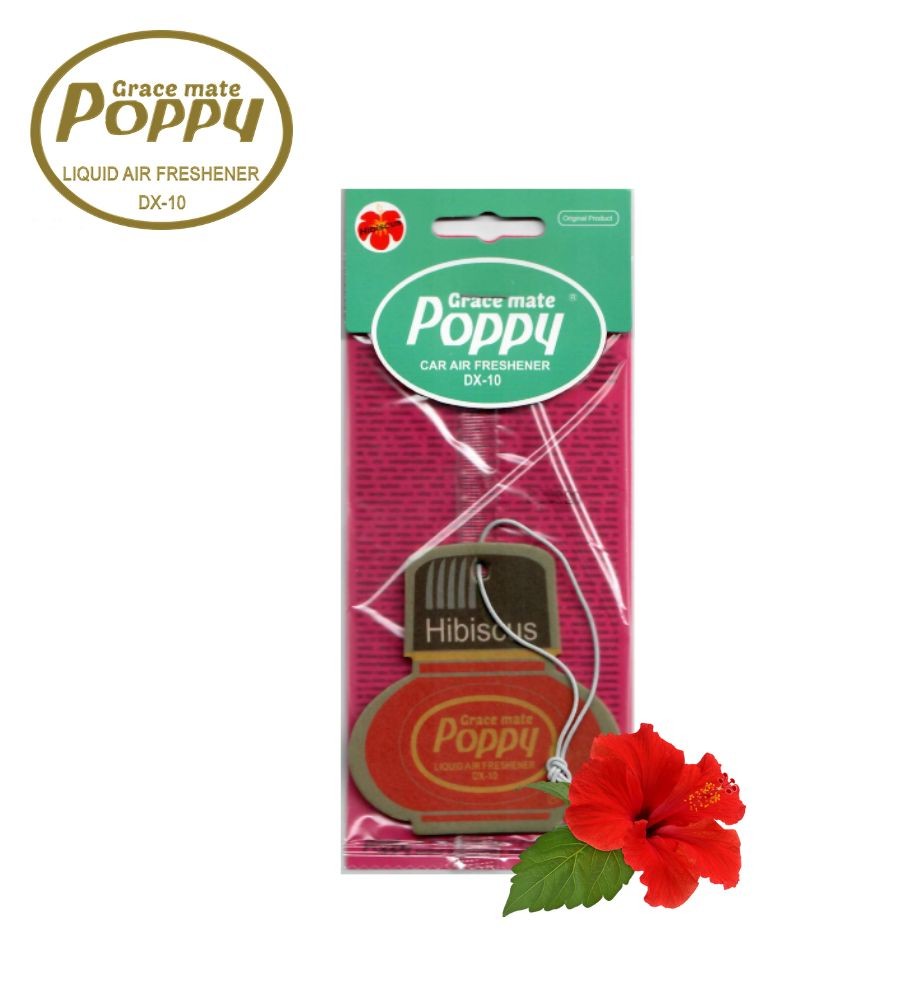Poppy Grace Mate papercard Hibiscus