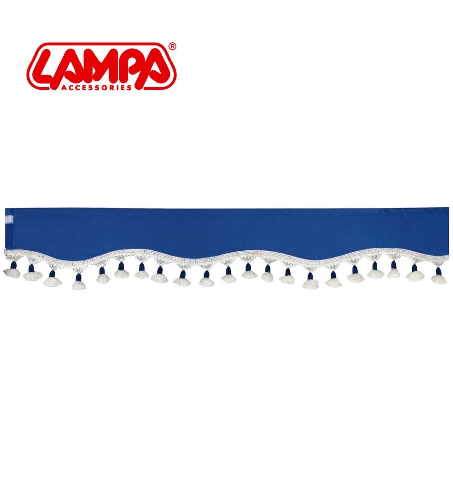 Visière pare soleil pour camion bleu