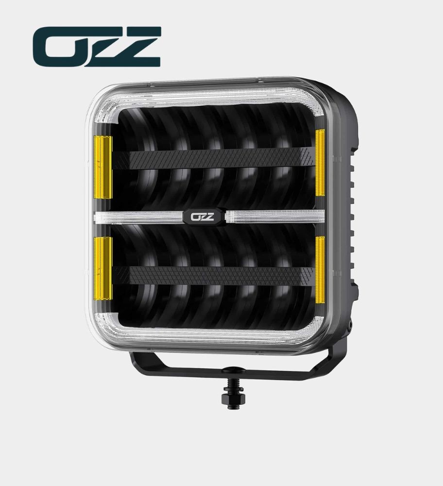 [PL88112] OZZ Phare de route Longue portée SQR 9'' 21000lm noir