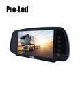 Pro Led moniteur sur rétroviseur par câble 7" 
