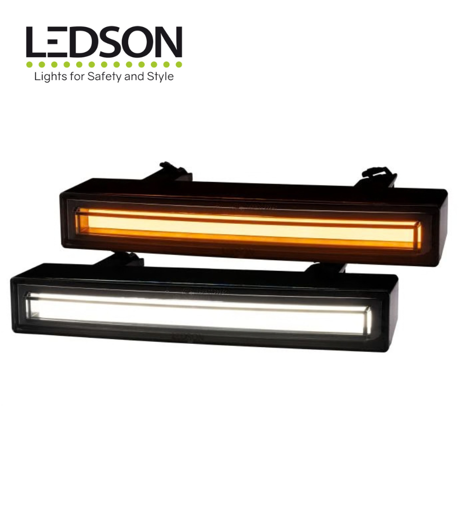 Ledson Feu de position orange et blanc pour Scania NextGen