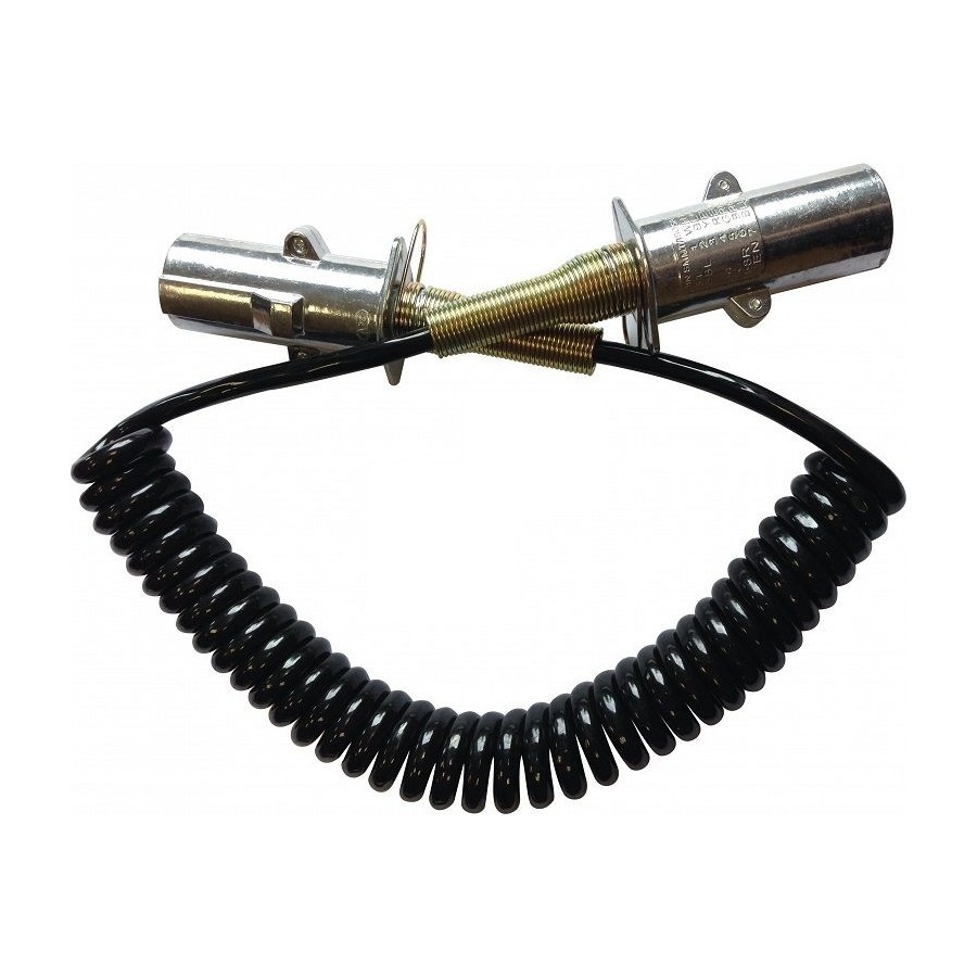 [PE1203] Câble enroulé fiche S - 3,8m