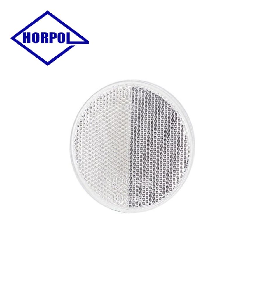 [CT0035UO] Horpol catadioptre rond blanc