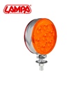 Lampa feu Espagnol orange et rouge
