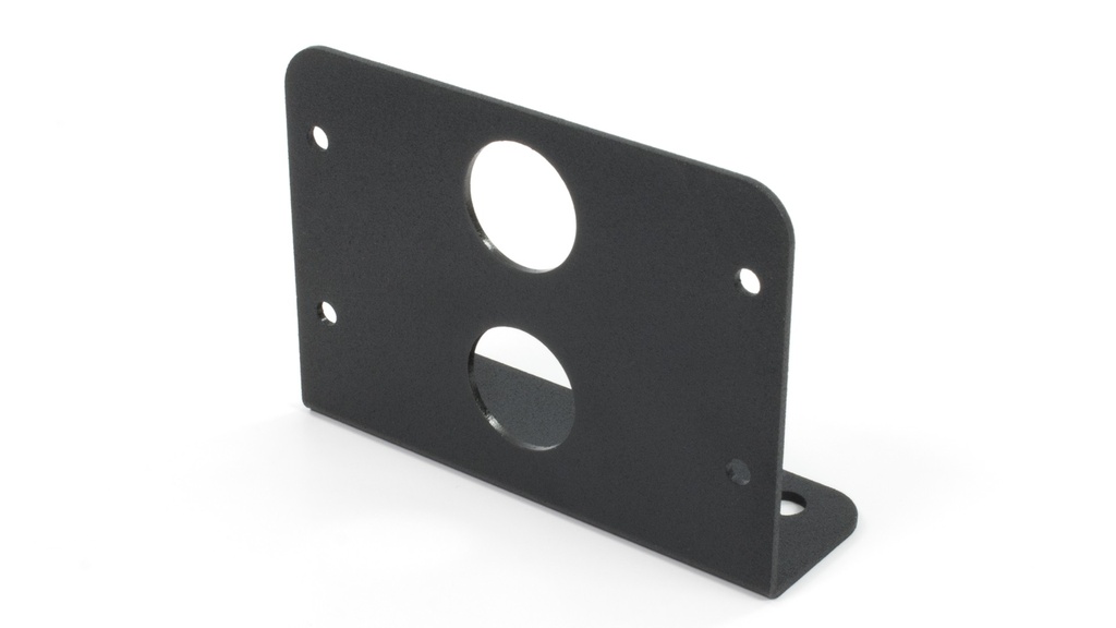 [AC0363MS3] Double L-shaped top/bottom support for MS3 LED Flash