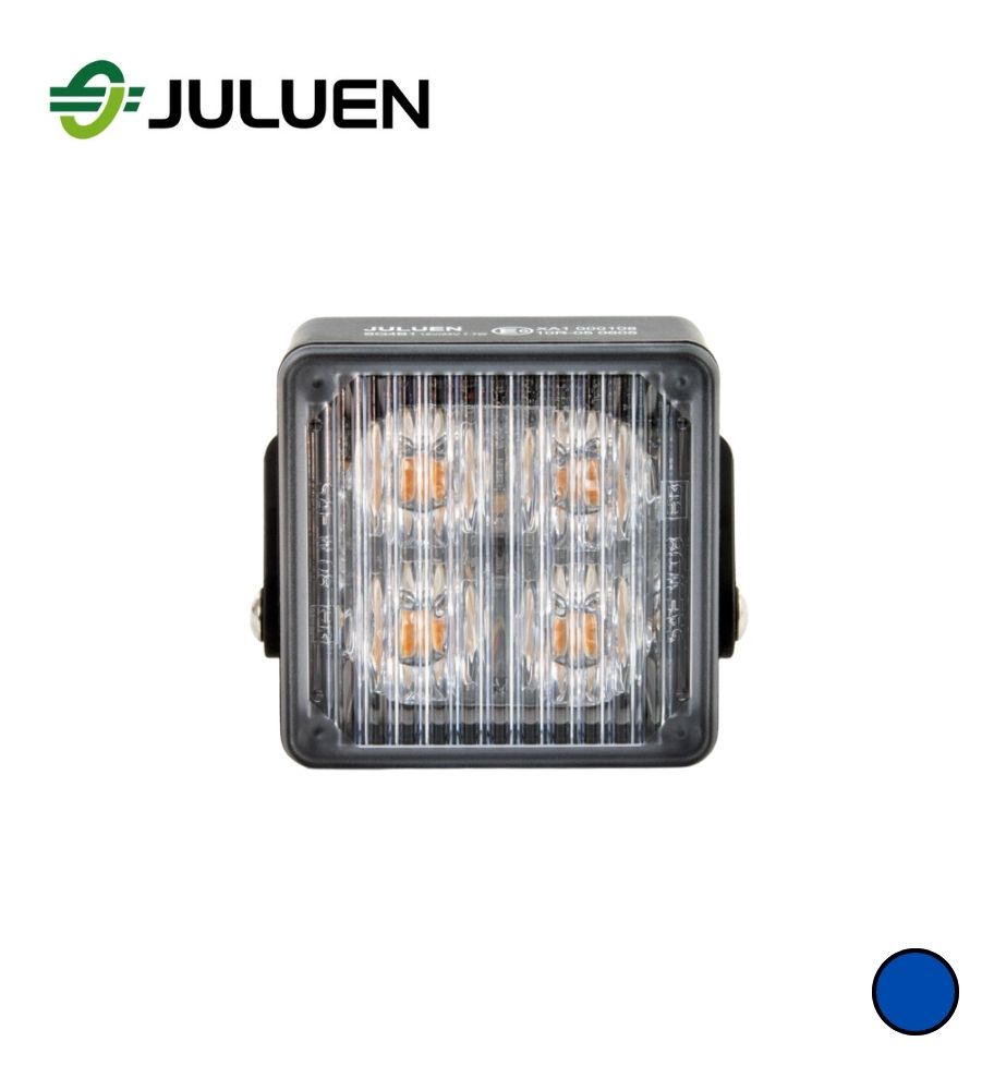 [F0019SQ4] Juluen flash SQ4 square 4 led blue
