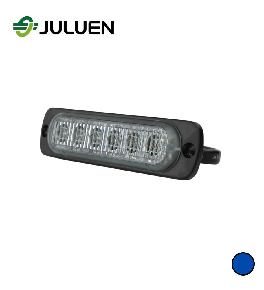 [F02160764ST6] Juluen Flash ST6 tinted lens 6 led blue
