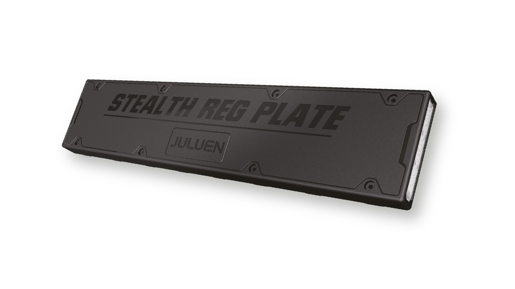 [F0820STEALTH] Orange LED flash plate holder JULUEN AC