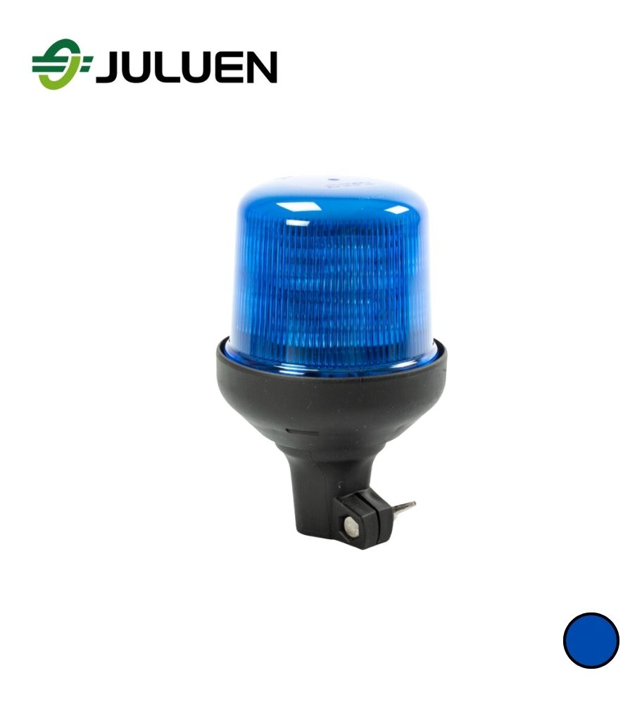 [GL0065B14] Juluen Gyrophare B14 poteau  lentille bleu led bleu 