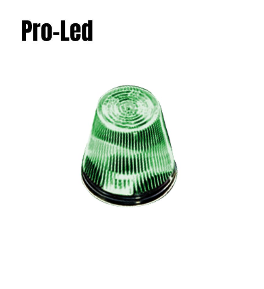 [AC03122V] Pro Led Glass for Position Light Green Lens