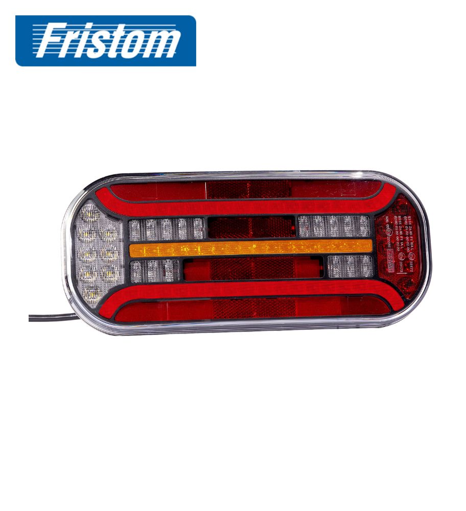 [FR4909FT600] Fristom phare arrière multifonction ovale 12-24v Droit