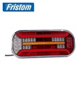 Fristom phare arrière multifonction ovale 12-24v Droit