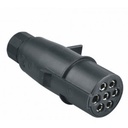 Fiche mâle - 7 pin - N - 24V