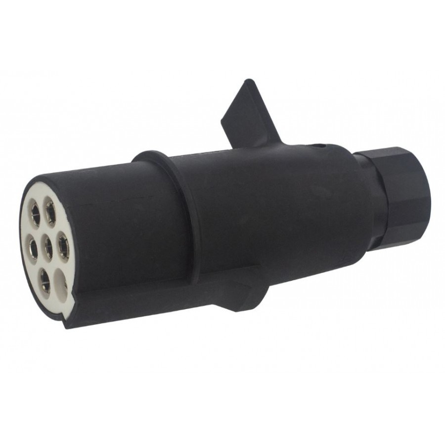 [PE1301] Male plug - 7 pin - 24V - S