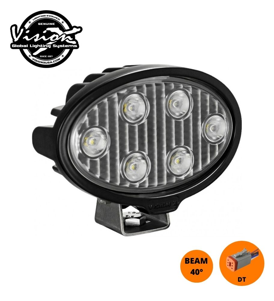 [PL0640OD] Vision X phare de travail  Value line ovale 6 Led 30W DT