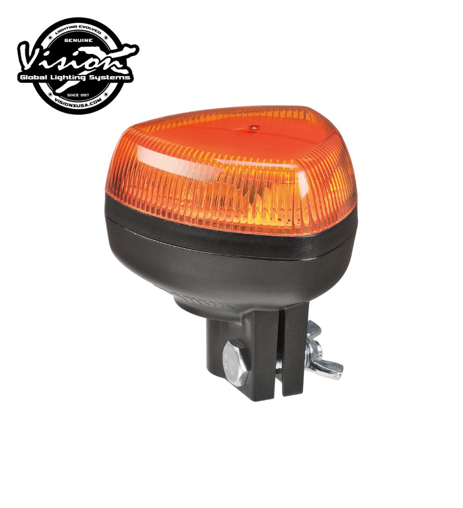 [GL85602A] Vision X orange Aerotech flashing beacon on 45W pole