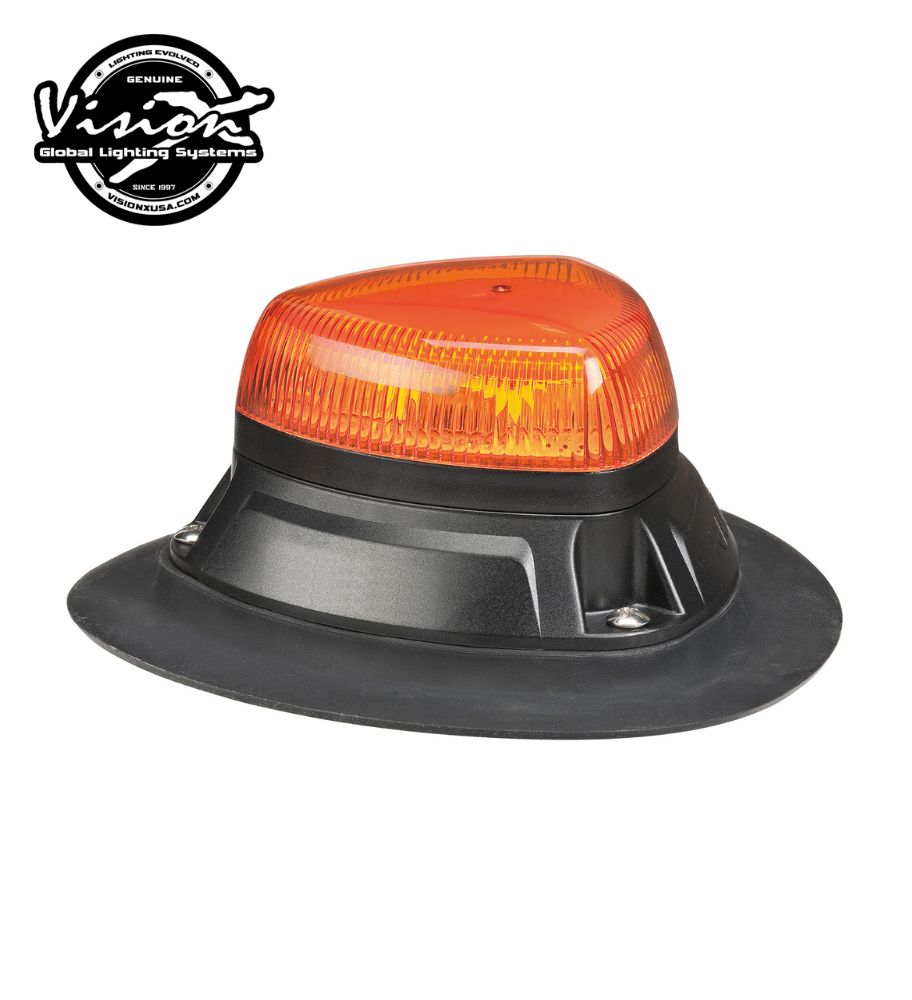 [GLAERO85604A] Vision X gyrophare Aerotech orange sur support magnétique 45W