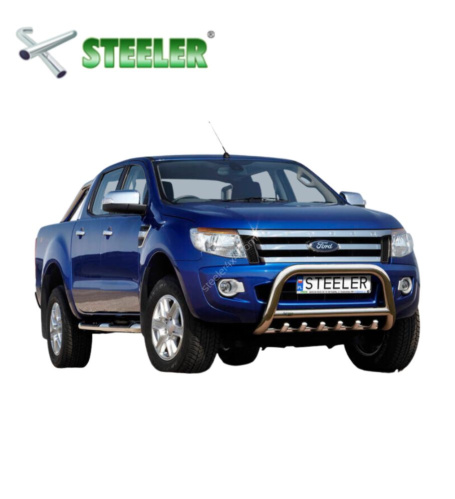 [R12-R1285-00] Steeler Pare Buffle avec grille Ford Ranger 2012-2016-2019