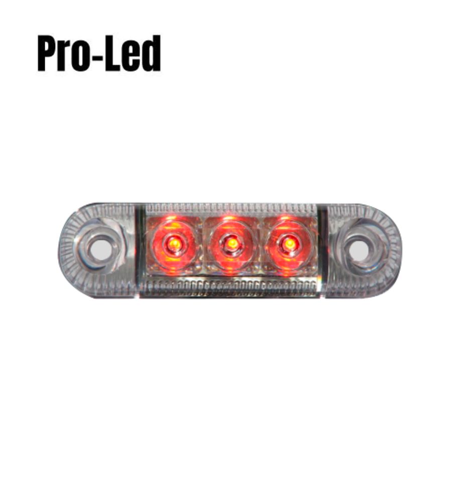 [FGW61DVRO] Pro Led Feu de position 3 led rouge