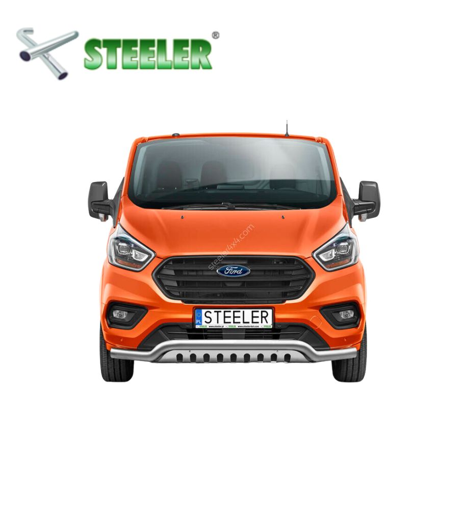 [CUSTOMV2-L1870-08] Front Cintre avec plaque de protection Ford Transit Custom 2018-...