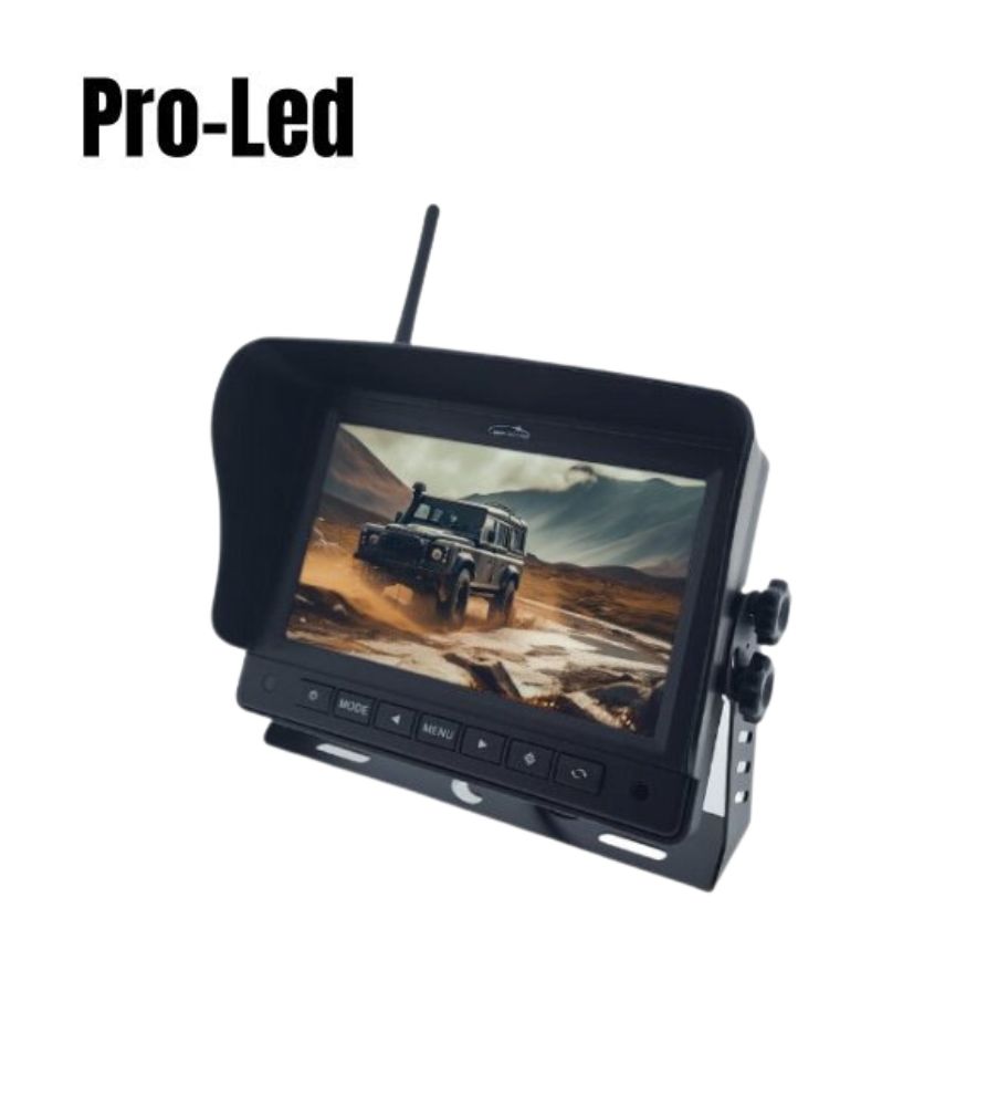[CA9781] Pro Led Moniteur pour caméra de recul sans fil 7" (sans audio)