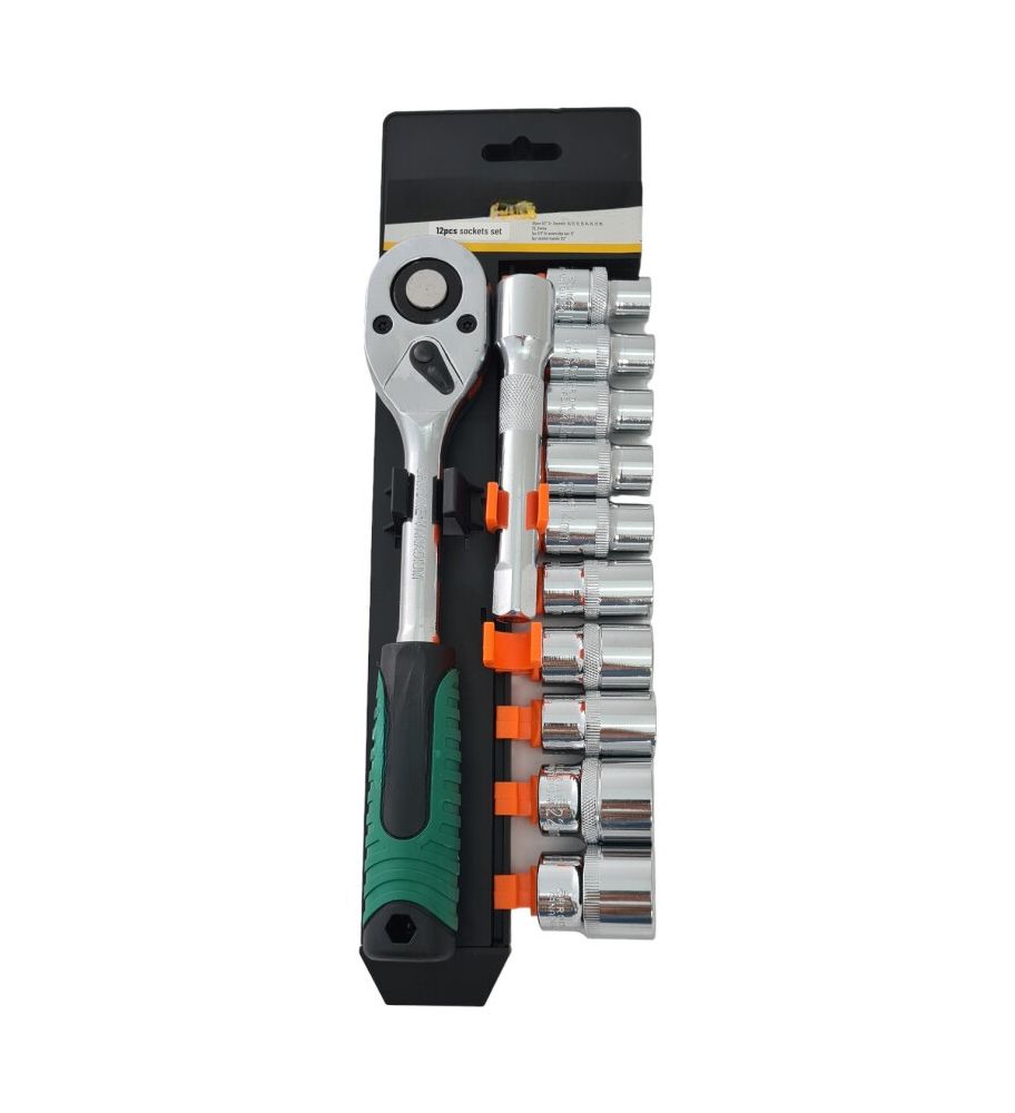 [O2005RT] 1/2" socket set 12 pieces