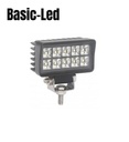 Basic Led rectangular Work Light  15W