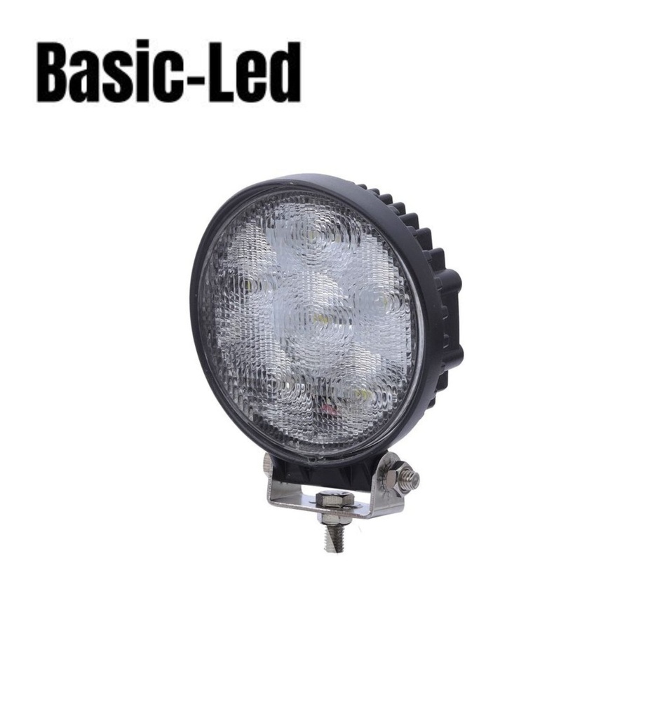[PL2205L] Basic Led Phare de travail rond 15W