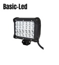 Basic Led Phare de travail Quad Panel carré 72W 