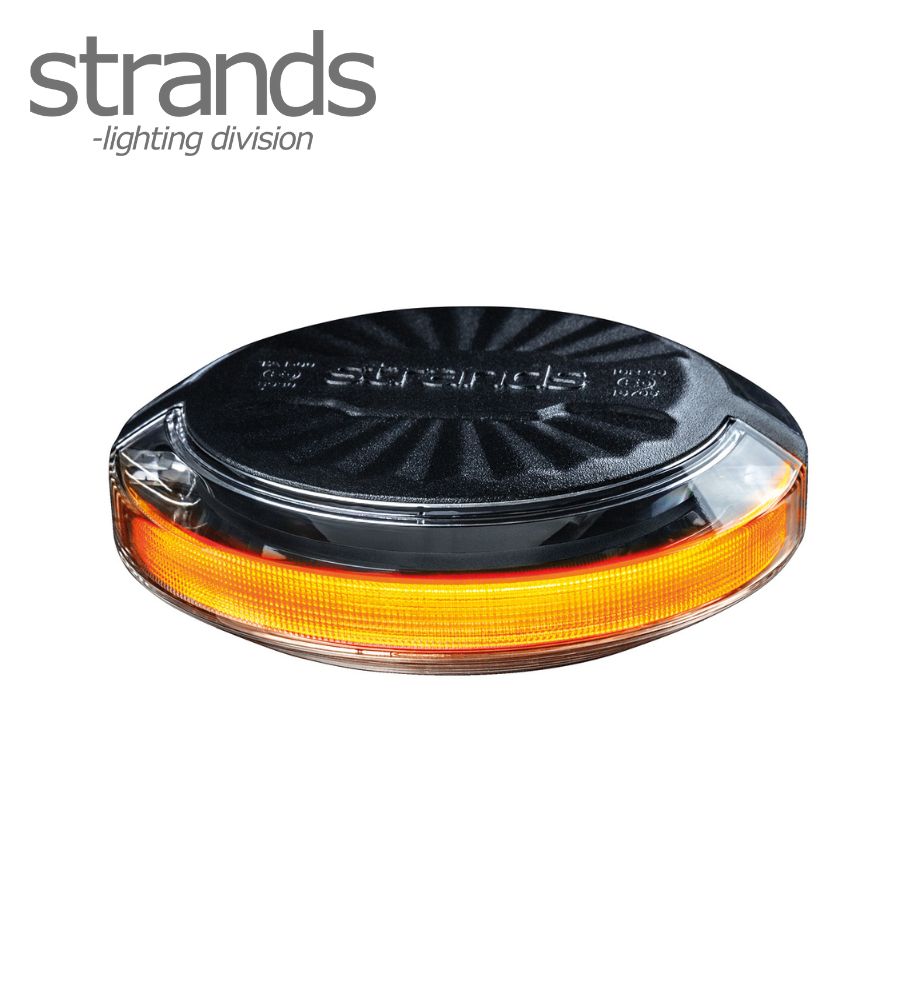[GL850960] Strands gyrophare Firefly orange fixe 110mm