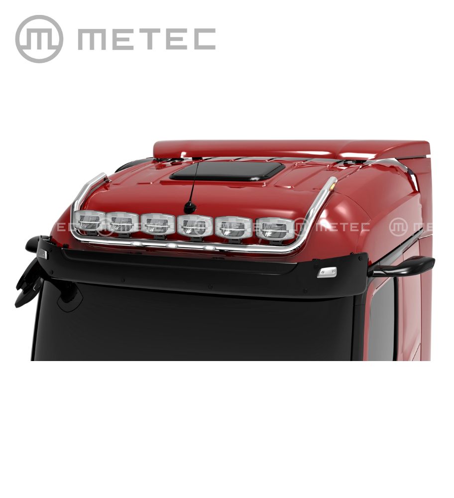 [BT856543770-2] Barre de toit Max Mercedes Arocs 14-... Stream roof avec feux de position 
