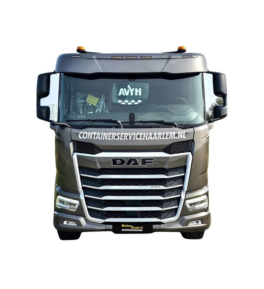 [VDF-XF-ZK-LC-1] Visière Daf XF/XD/XDC Toit bas 5 feux de positions 