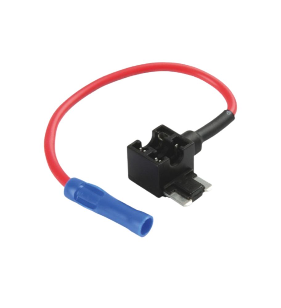 Porte fusible à fiche mini avec support de dérivation