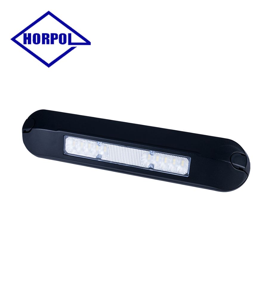 Horpol Phare de travail 6500°K noir 