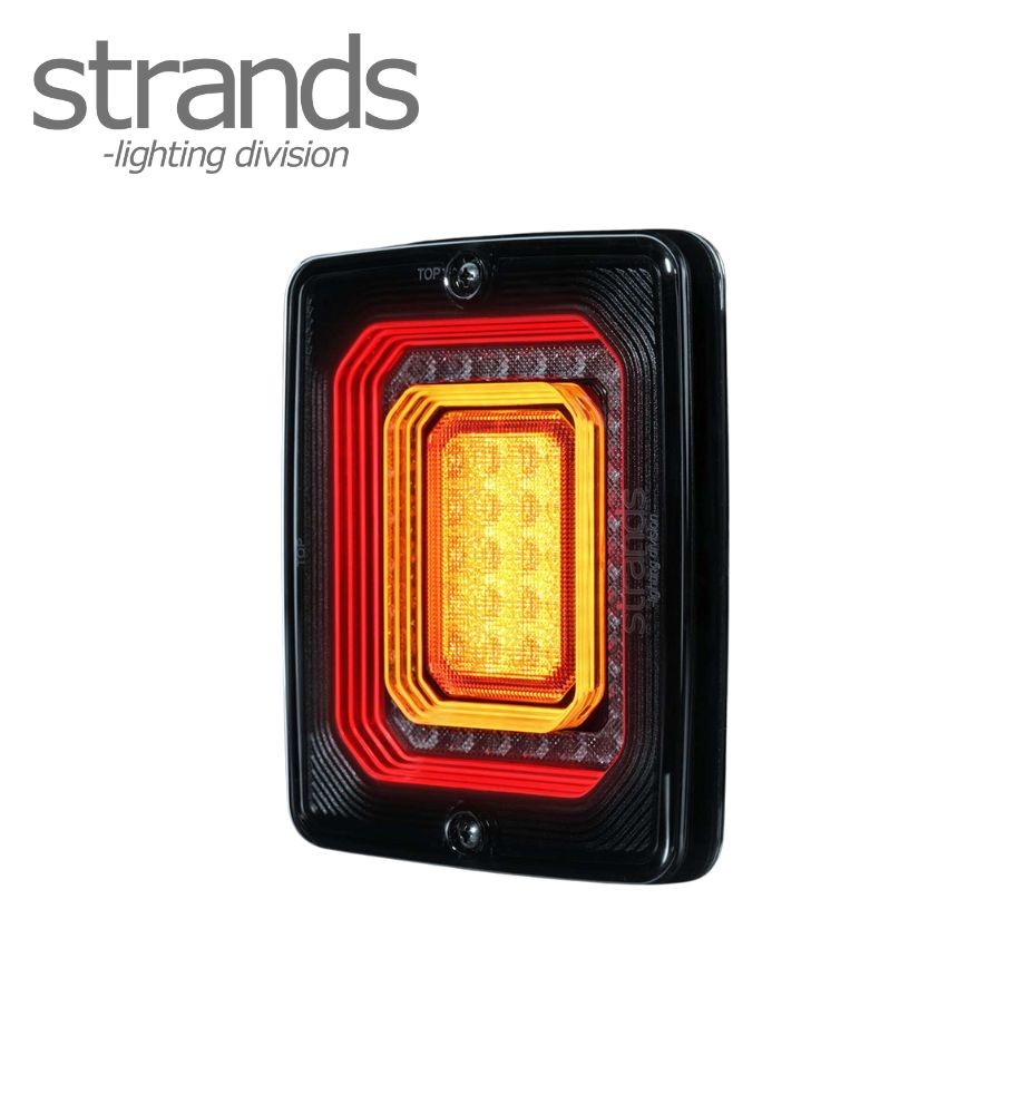 Strands Feu arrière FOR9T Illusion position/stop/clignotant rectangulaire