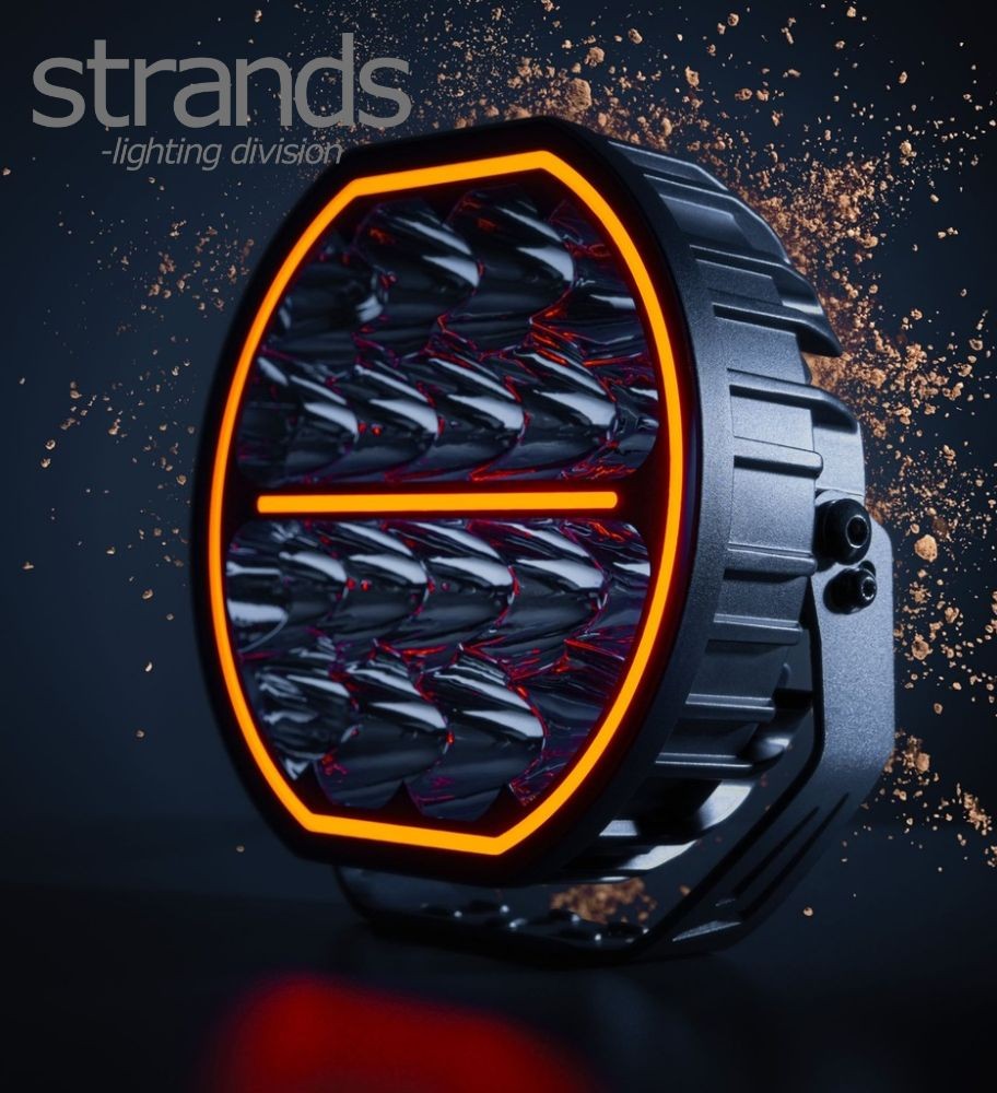[PL270977] Strands Phare de route longue portée Big Energy LED 9"