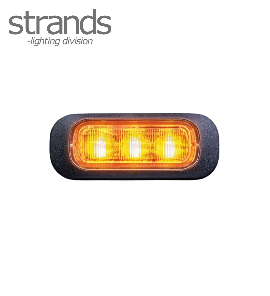[F850400] Strands Dark Knight Flash 3 led orange
