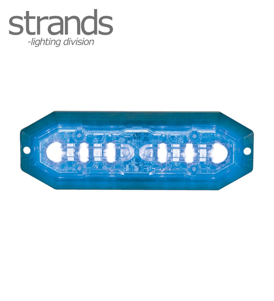 [F850135HP-B] Strands Flash 12/24V orange/bleu