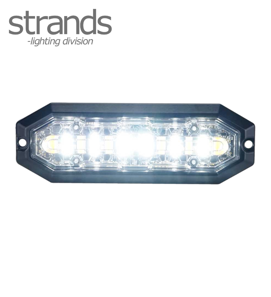 [F850135HP-A] Strands Flash 12/24V orange/blanc