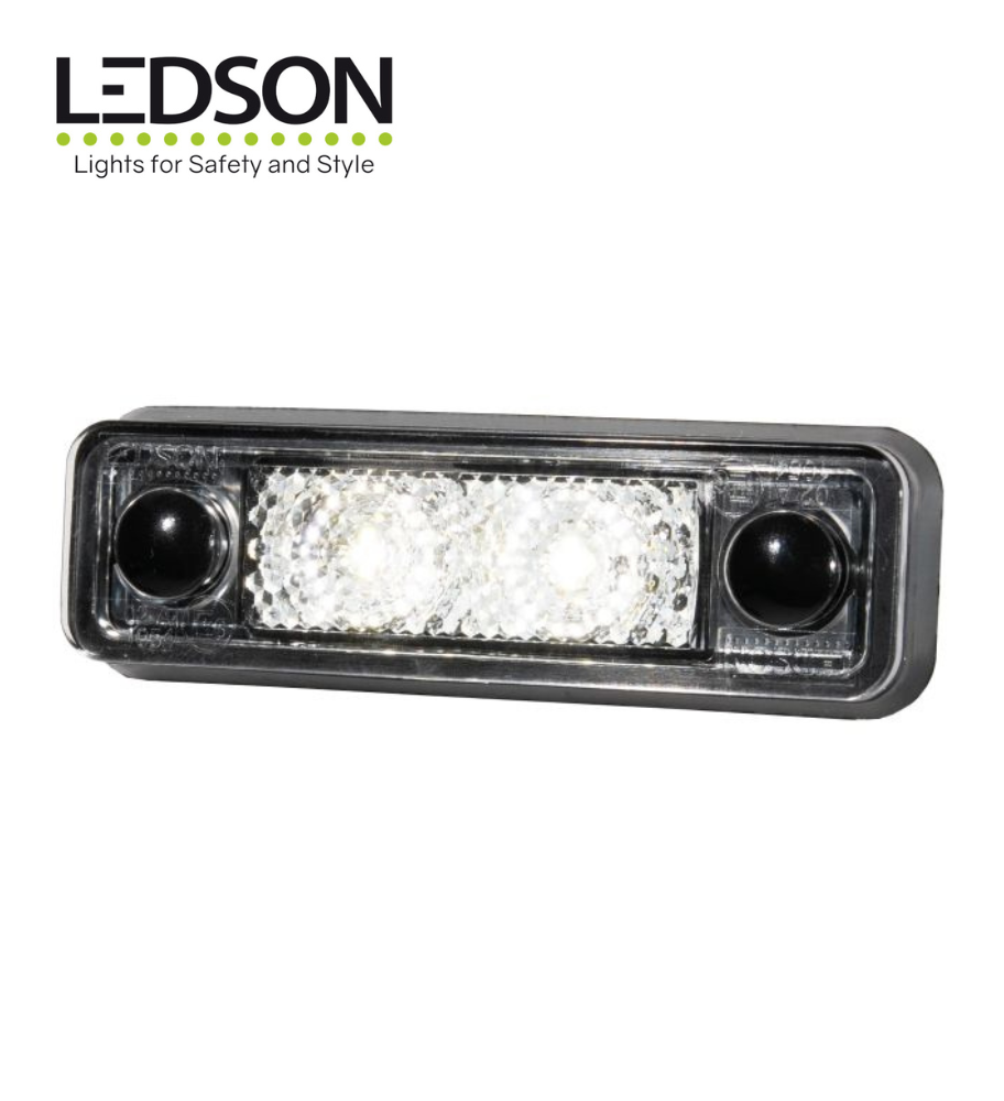 [FG360351] Ledson Feu de position Astral LED transparent blanc xénon