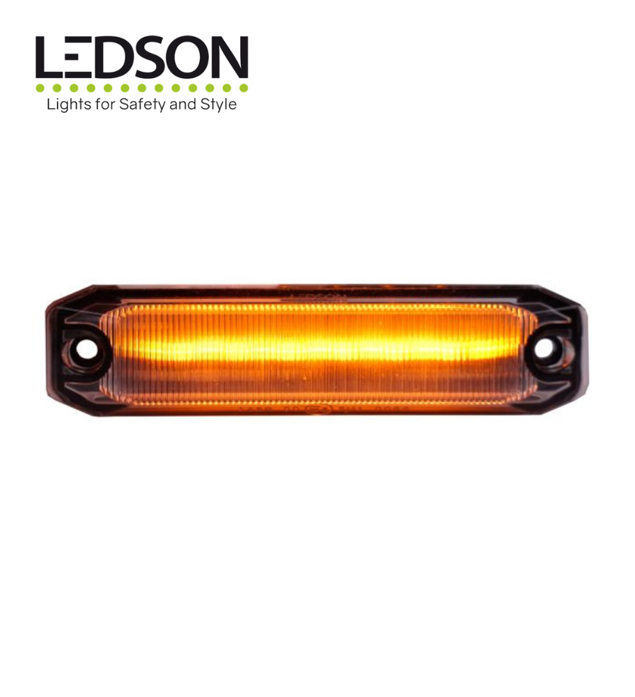 [FG360083] Ledson Feu de position orange xénon OptoLine M lentille fumée