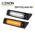 Ledson Feu de position blanc xénon ou orange OptoLine M lentille fumée avec support de toit