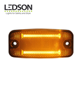 Ledson Feu de position orange OptoLine D à fibre optique avec catadioptre
