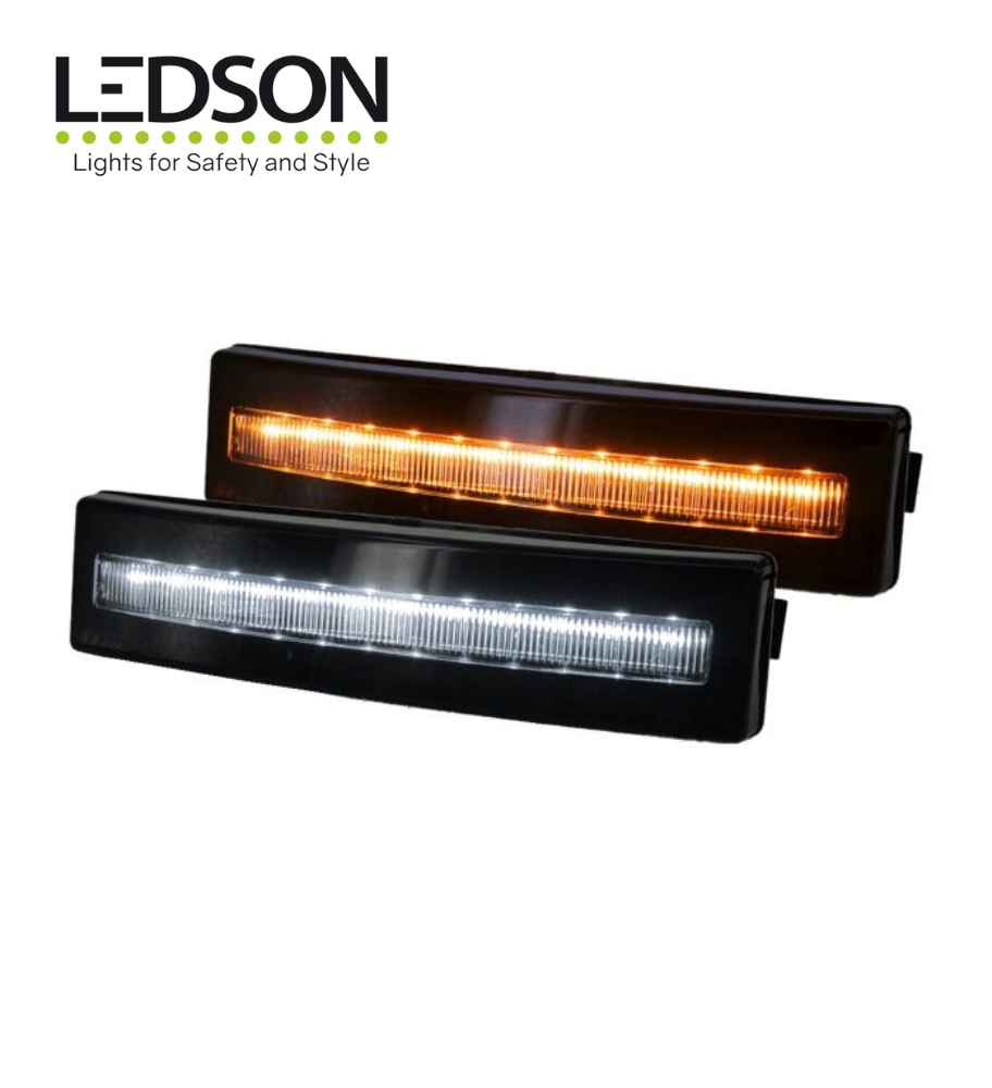 [FG5400431] Ledson feu de position pare soleil scania Optoline S Orange et blanc